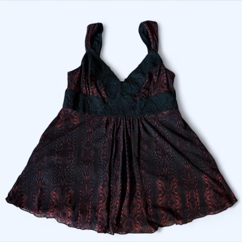 Babydoll lace top